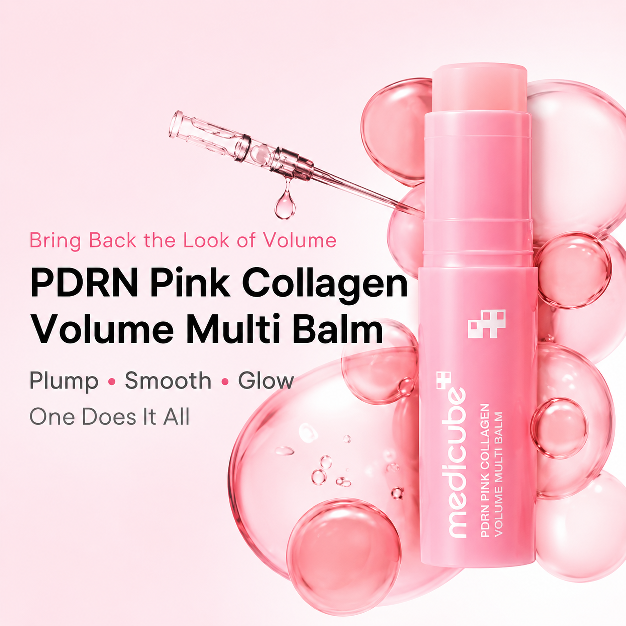 Medicube PDRN Pink Collagen Volume Multi Balm Stick 10g